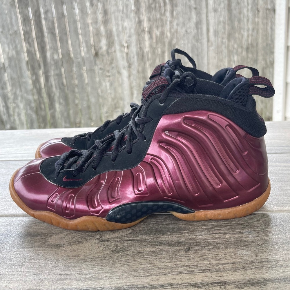 Nike Air Foamposite One GS Kids 5.5Y Night Maroon Gum Sole 644791-600 Basketball